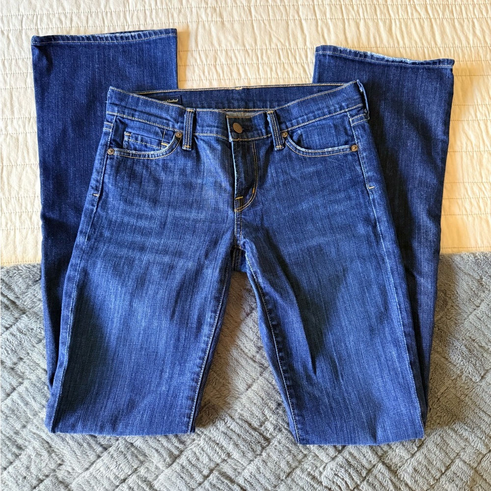 Citizens Of Humanity Dark Blue Boot Cut Jeans